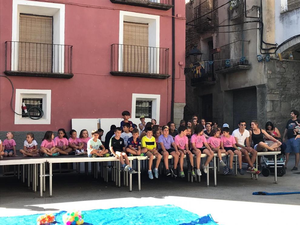 Lascuarre disfruta de las fiestas de La Asunción