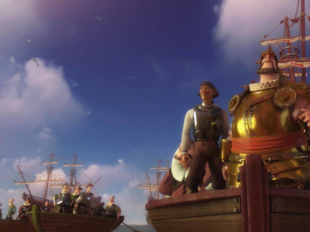 Este domingo se proyecta en Jaca el filme de animación "Elcano y Magallanes"