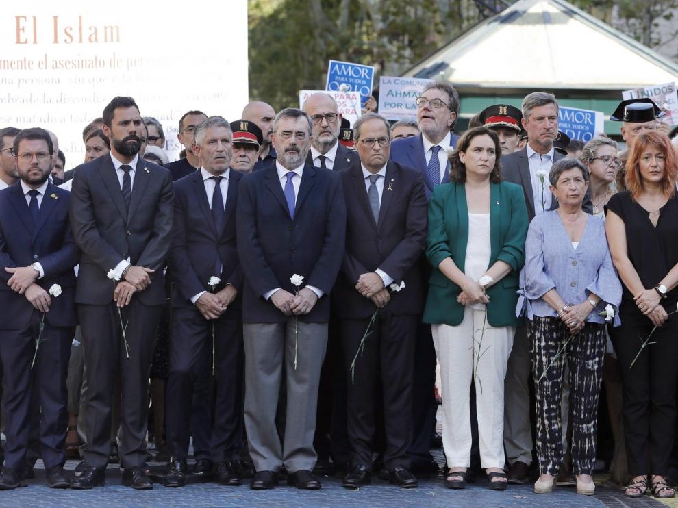 Barcelona recuerda a las víctimas del 17A