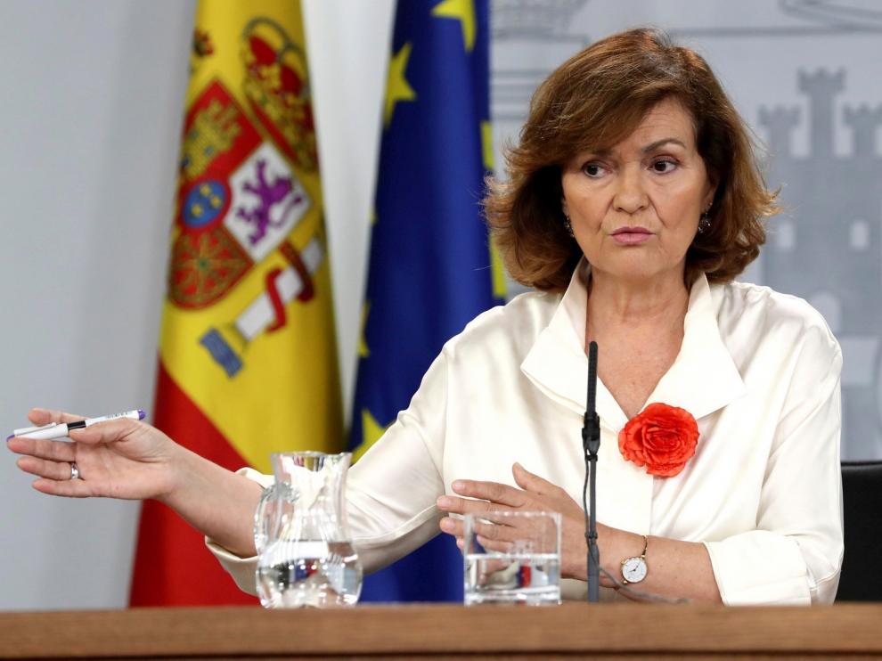 Calvo dice que Sánchez quiere reunirse con Iglesias este mes de agosto