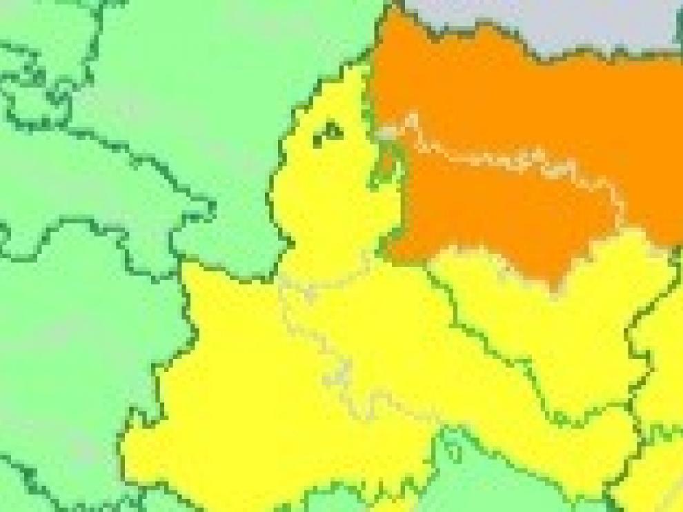 Pronóstico de más de 100 litros de lluvia por metro cuadrado en el Pirineo