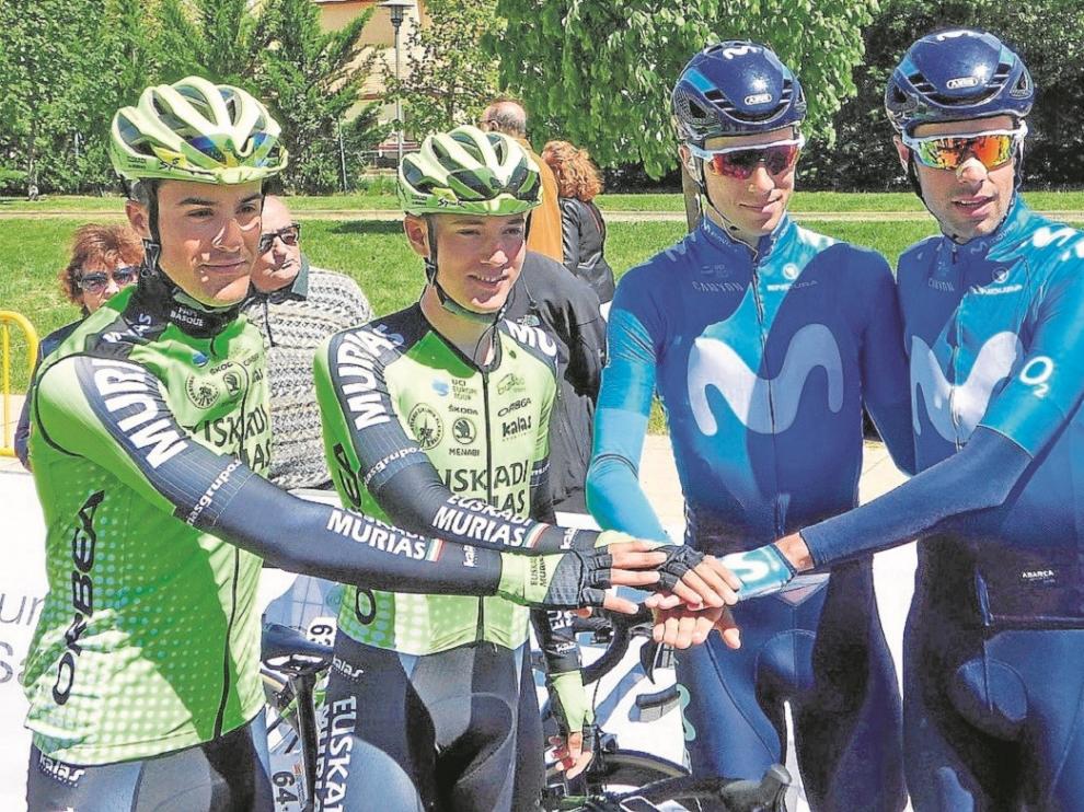 Fernando Barceló, Sergio Samitier y Jorge Arcas correrán la Vuelta a España