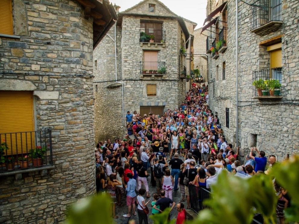 El Palotiau abre este jueves por la tarde las fiestas de la Convivencia en Boltaña