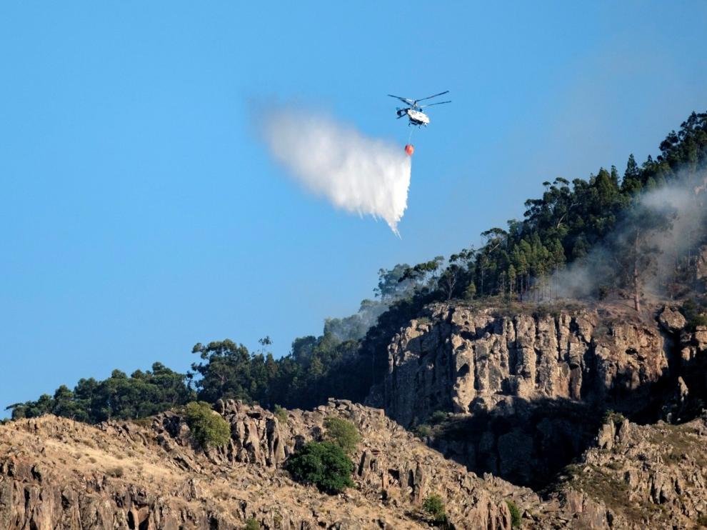 Controlado el incendio de Gran Canaria tras cinco intensos días