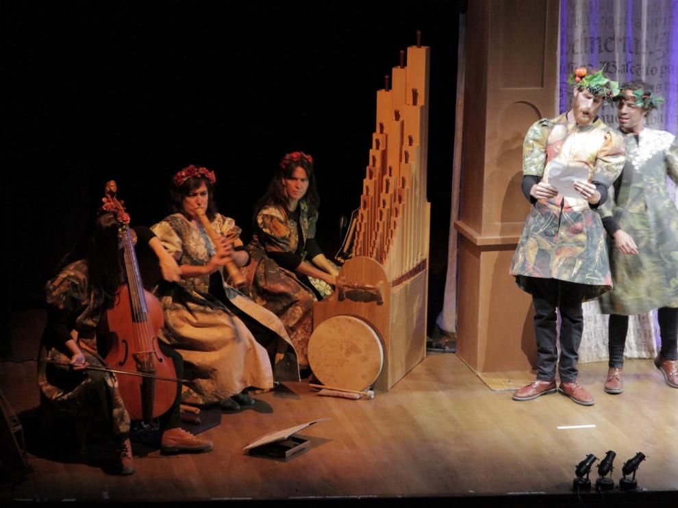 Éxito de "Comedia Aquilana" en su puesta en escena en Jaca
