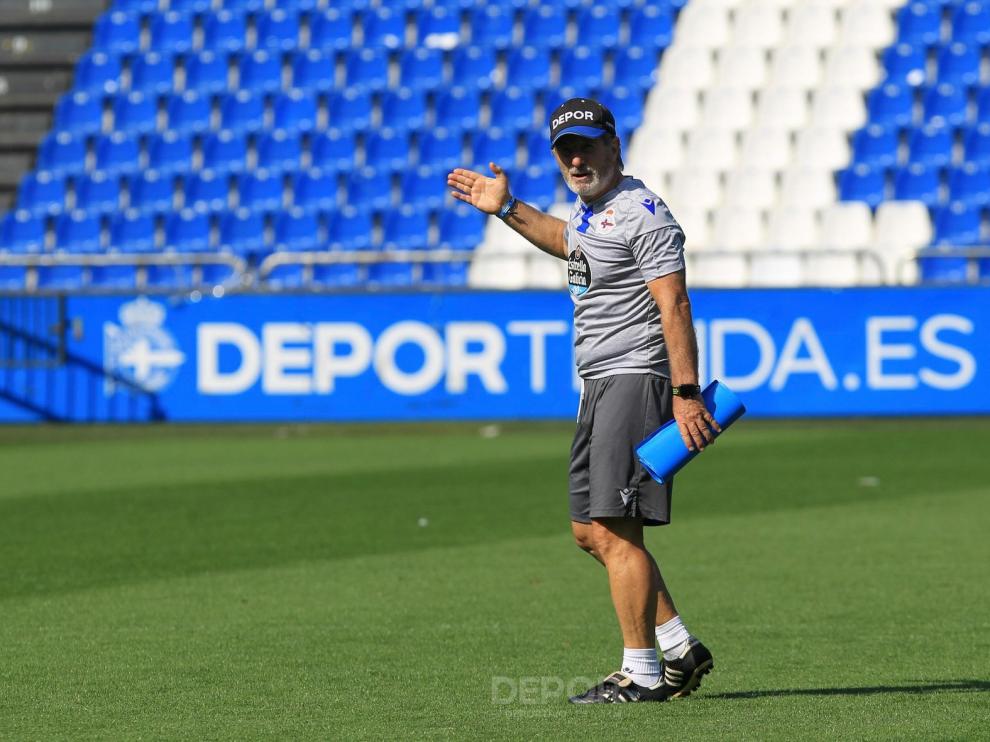 Anquela: "El Huesca lleva mucho tiempo haciendo las cosas bien"