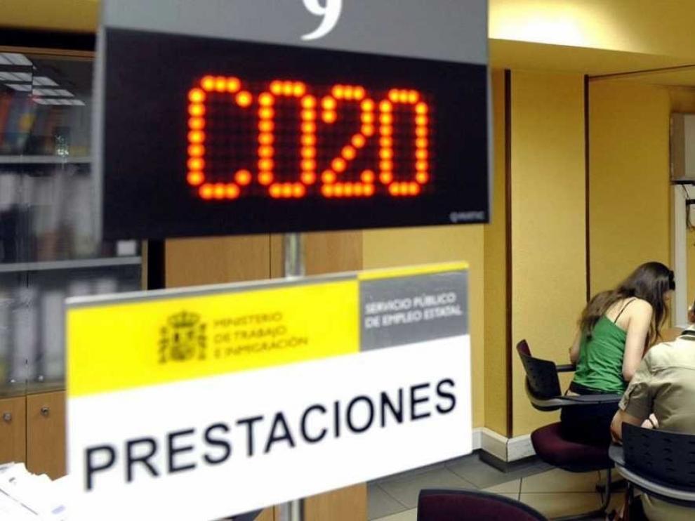 Los datos del desempleo registrado en Huesca se estabilizan