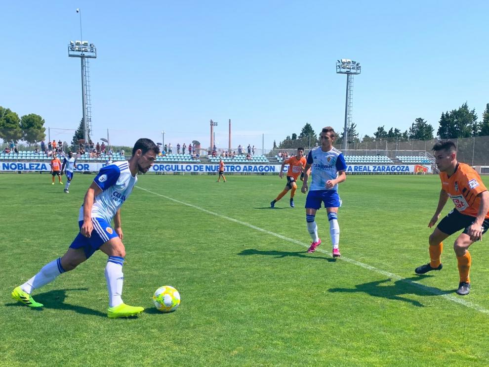El Binéfar recibe un set en blanco del Deportivo Aragón