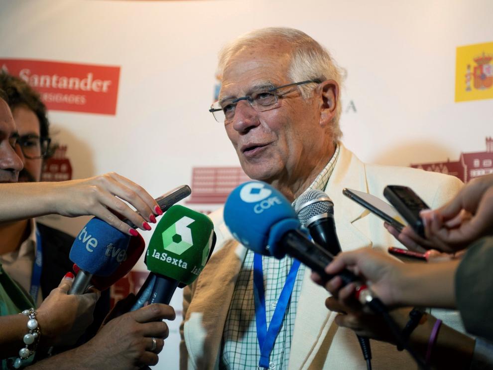 Borrell: "Es evidente que PSOE y Podemos no tienen el mismo punto de vista en todo"