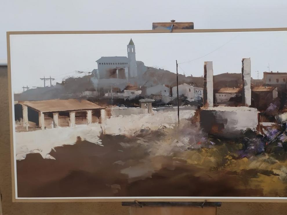 Millás gana el Concurso de Pintura Rápida de Laperdiguera