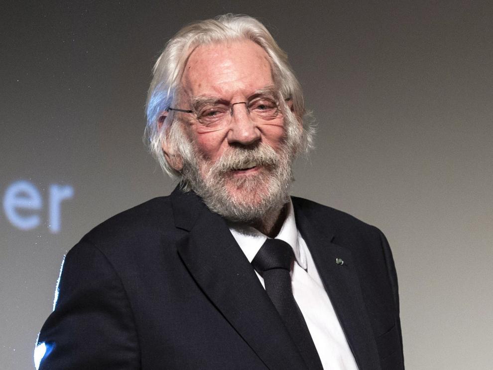 El actor Donald Sutherland, tercer Premio Donostia