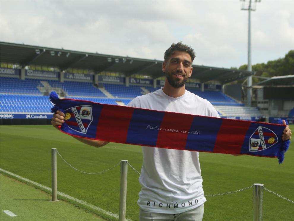 Josué Sá, atraído por el "proyecto ambicioso" del Huesca