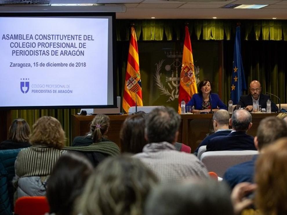 El Gobierno de Aragón autoriza los estatutos del Colegio Profesional de Periodistas