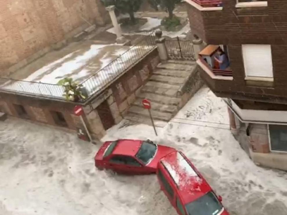 La tormenta afectó a 1.594 hectáreas, según Uaga