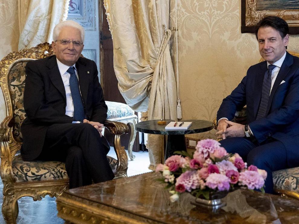 Mattarella encarga a Conte la formación de Gobierno tras el acuerdo entre M5S y PD en Italia