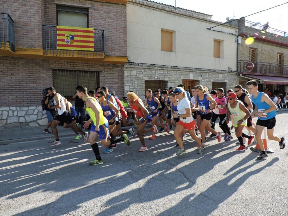 Said Aitaddi gana la Pedestre de San Agustín en Bujaraloz