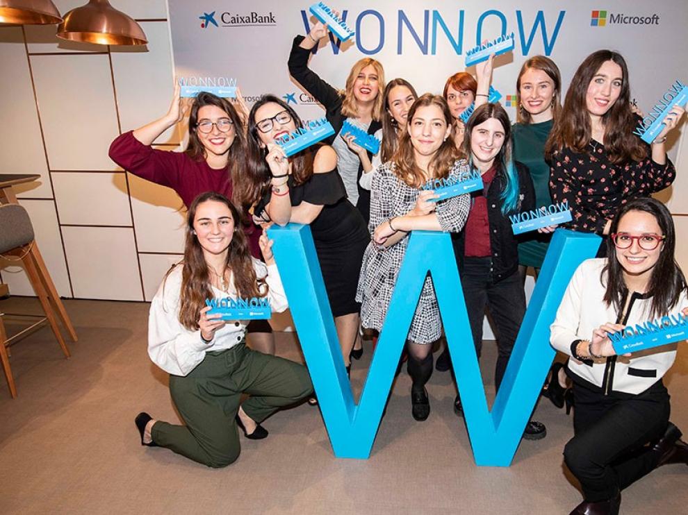 Once alumnas aragonesas participan en los WONNOW