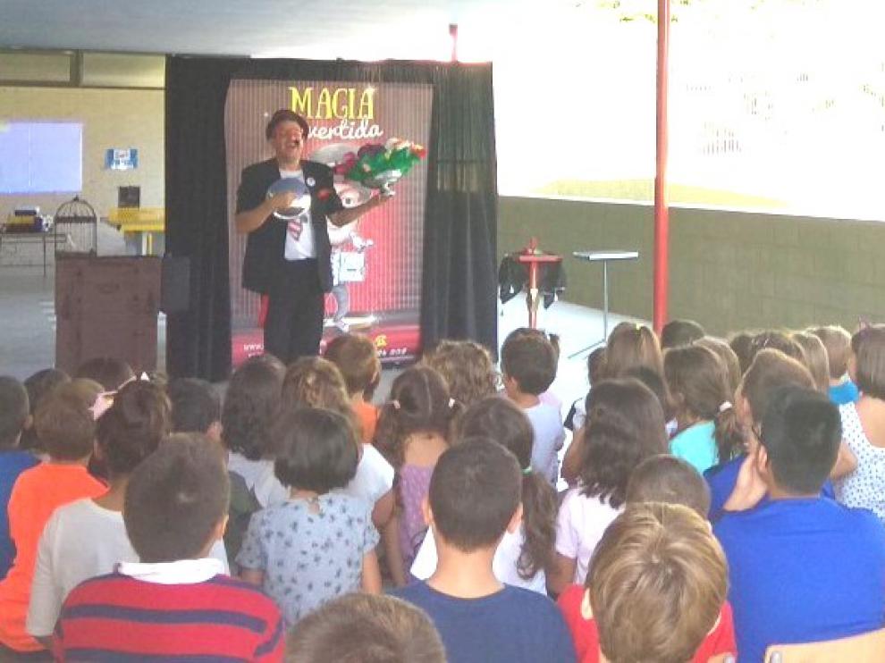 Casi 1.000 niños disfrutaron de la ludoteca de verano de Barbastro
