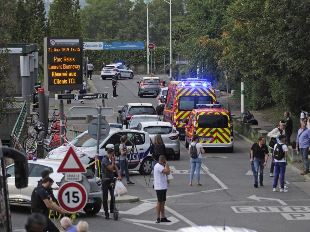 Un muerto y ocho heridos en un ataque en Lyon