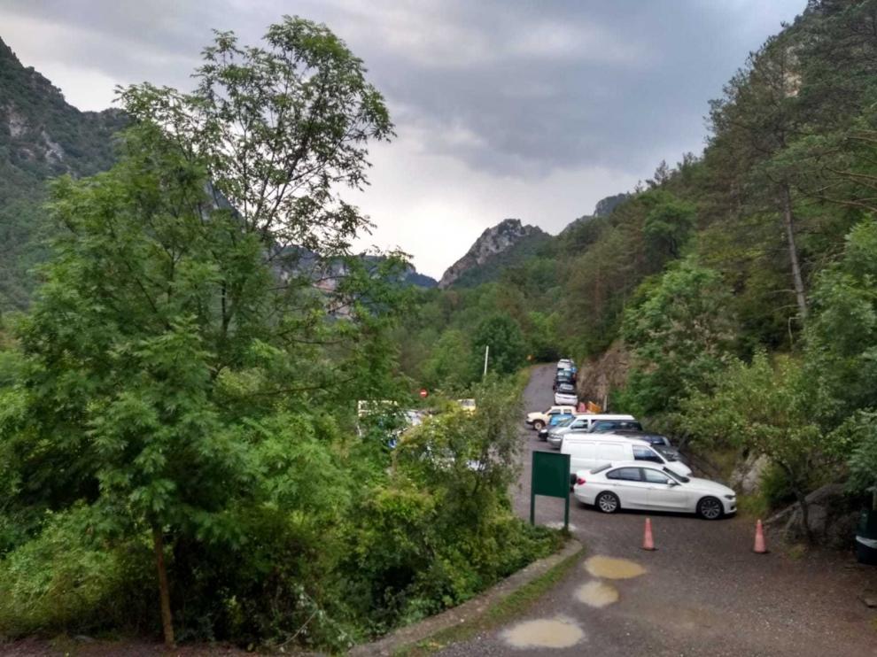 El acceso a Ordesa desde Torla se ha cortado 5 días este verano