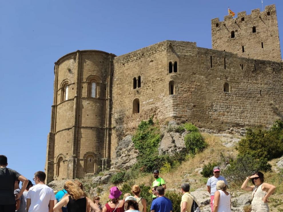 El Castillo de Loarre va camino de superar su récord de visitas en este año