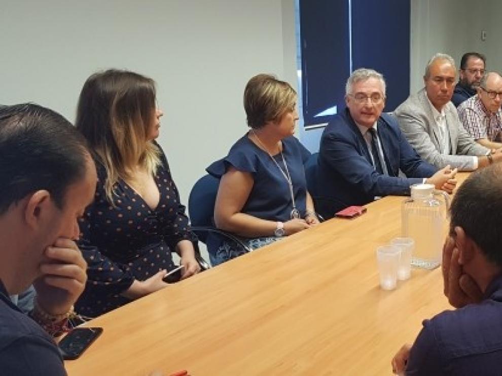 Olona estima que la línea de préstamos a los agricultores de la Comarca de Calatayud estará habilitada antes de final de año
