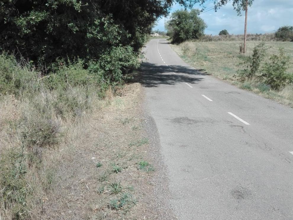 CHA solicita la mejora de la seguridad vial en la HU-V-9303 entre Camporrells y Nachá