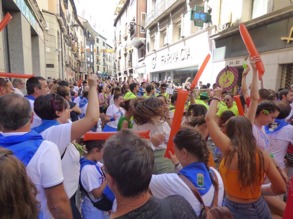El Pregón enciende en Barbastro "las fiestas del cambio"