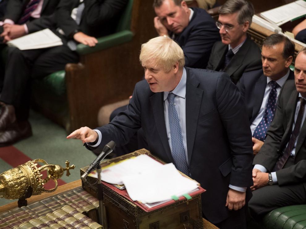 El "brexit" sin acuerdo echa el freno en el Parlamento