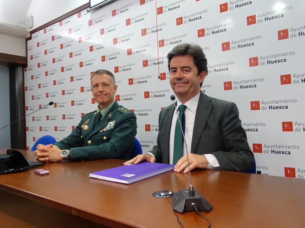 Cerrado el programa para la fiesta de la Guardia Civil de Huesca