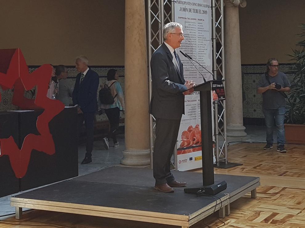 Olona anuncia la IGP de la Carne de Cerdo de Teruel para 2020