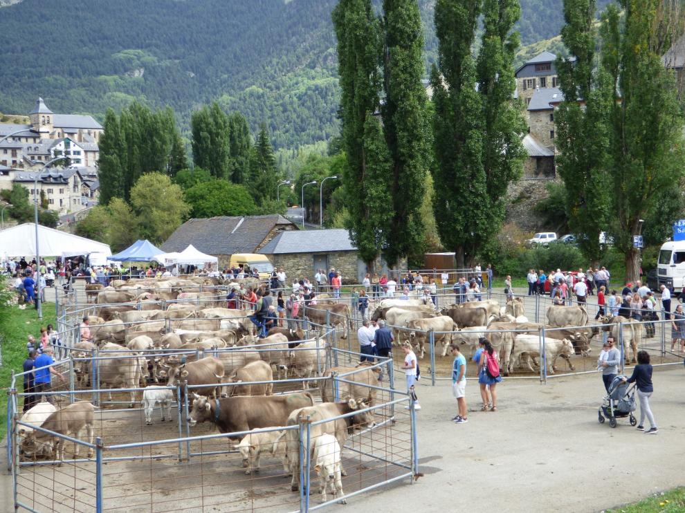 Los ganaderos reeditan este domingo la tradición ferial en Sallent
