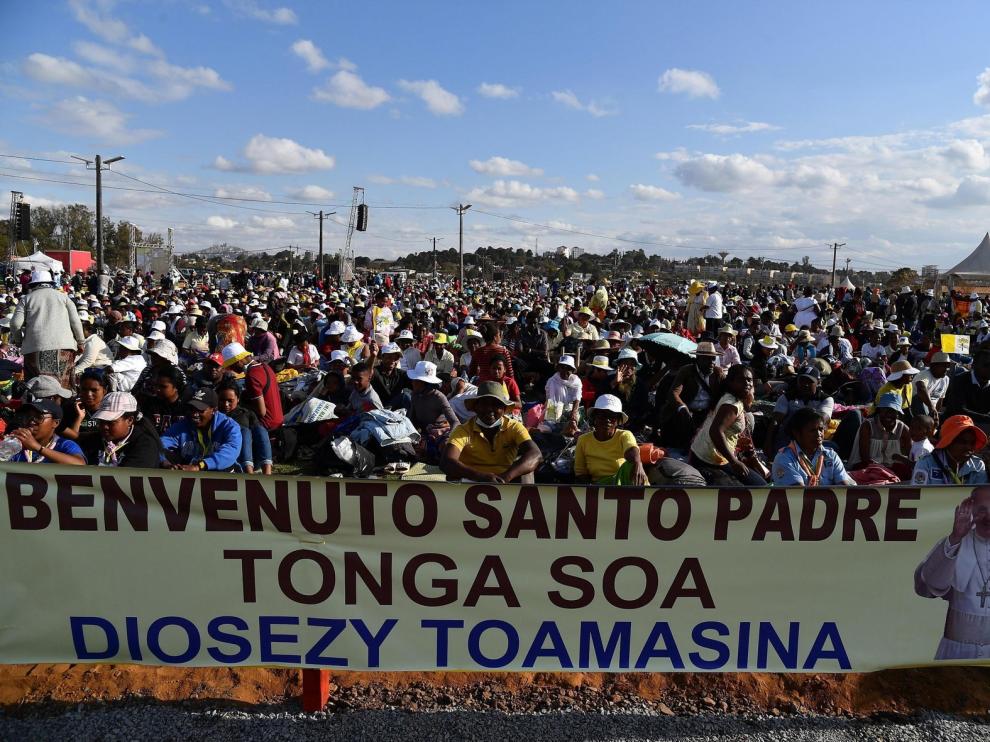 Cien mil jóvenes con el papa en Madagascar