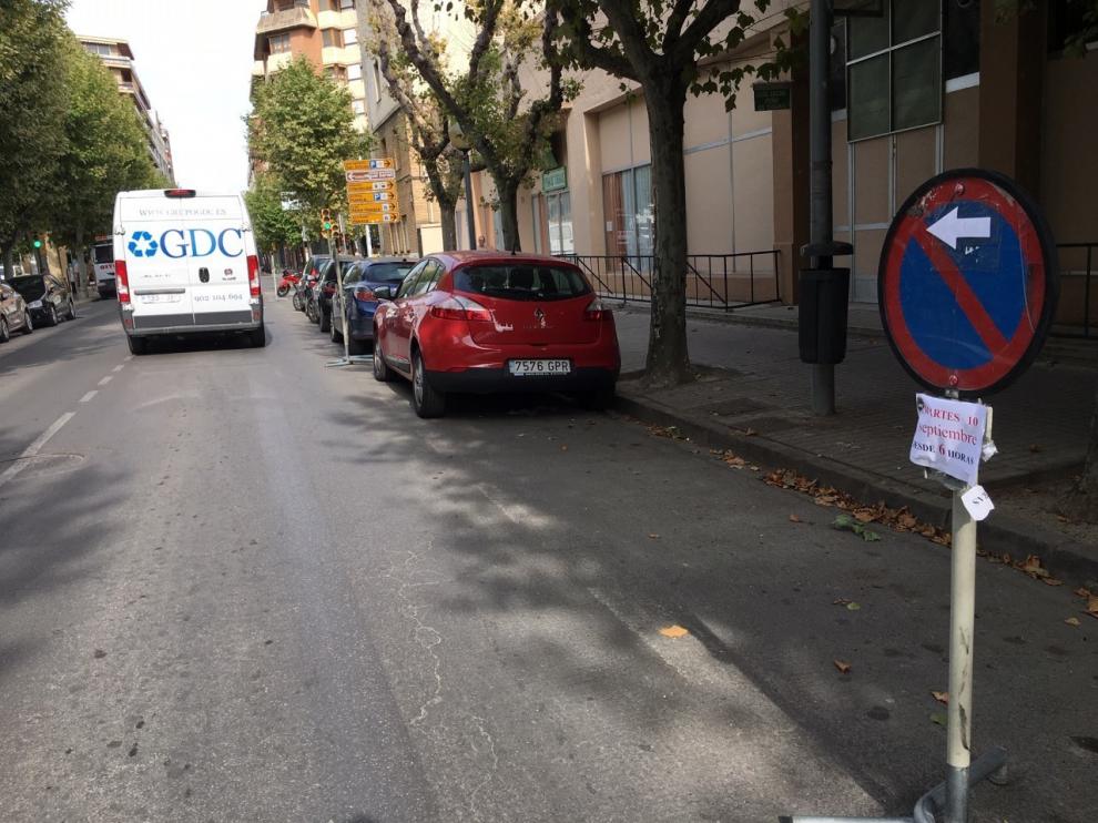 La calle Martínez de Velasco sufrirá este martes restricciones al tráfico