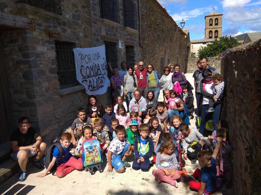 La Amypa del colegio de Santa Cilia de Jaca exige que se rescinda el contrato de comedor