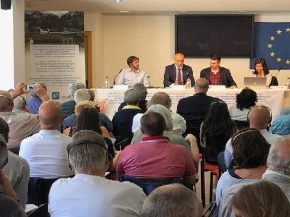 El Camino de Santiago resalta los valores de la construcción de la UE tras la cumbre de municipios en Canfranc