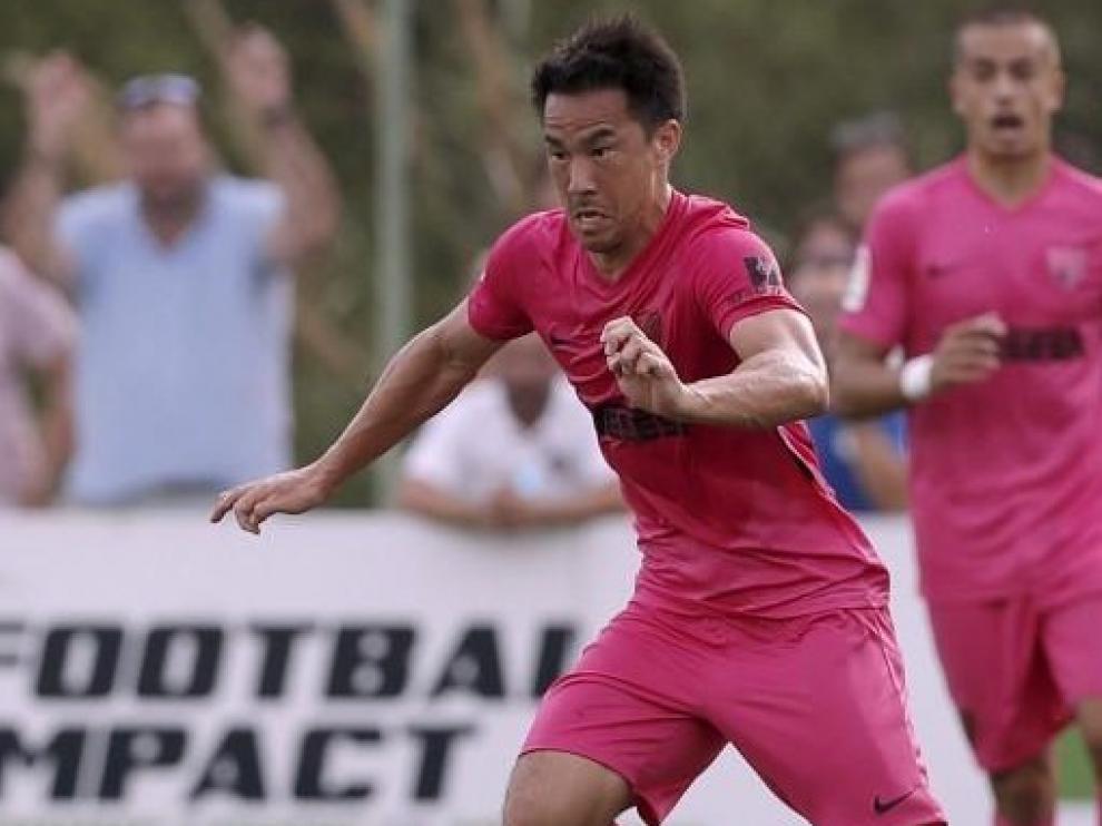 Okazaki se presenta este jueves en El Alcoraz a la afición