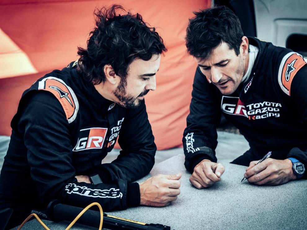 Alonso tendrá de copiloto a Coma y con él disputa ya la Lichtenburg 400