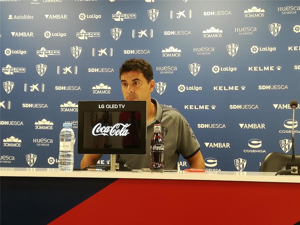 Míchel: "El Huesca está lejos de su mejor versión"