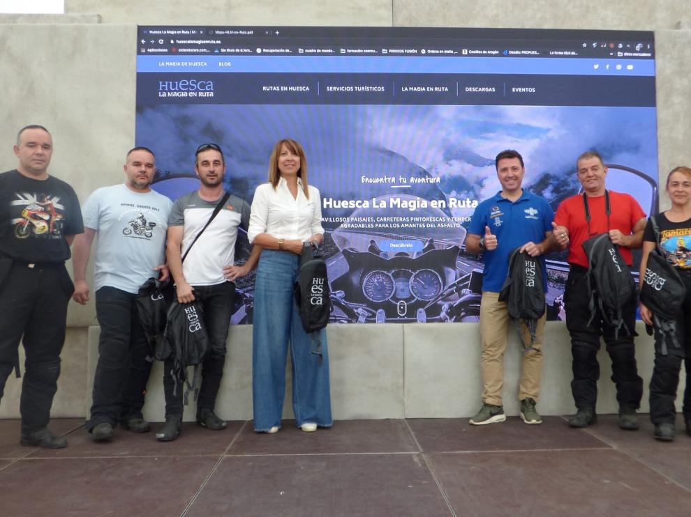 TuHuesca presenta una nueva web en el XVII BMW Motorrad Days 2019