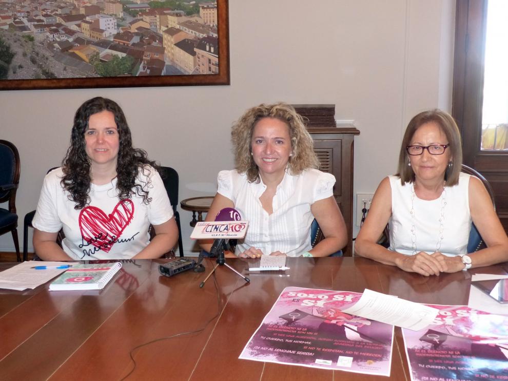 El lema "Solo sí es sí" estará muy presente en las fiestas de Monzón