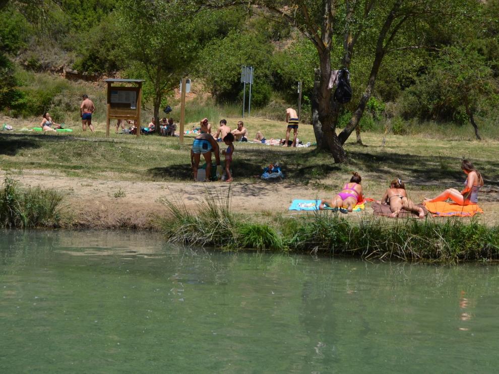El Salto de Bierge cierra la temporada con 20.500 bañistas
