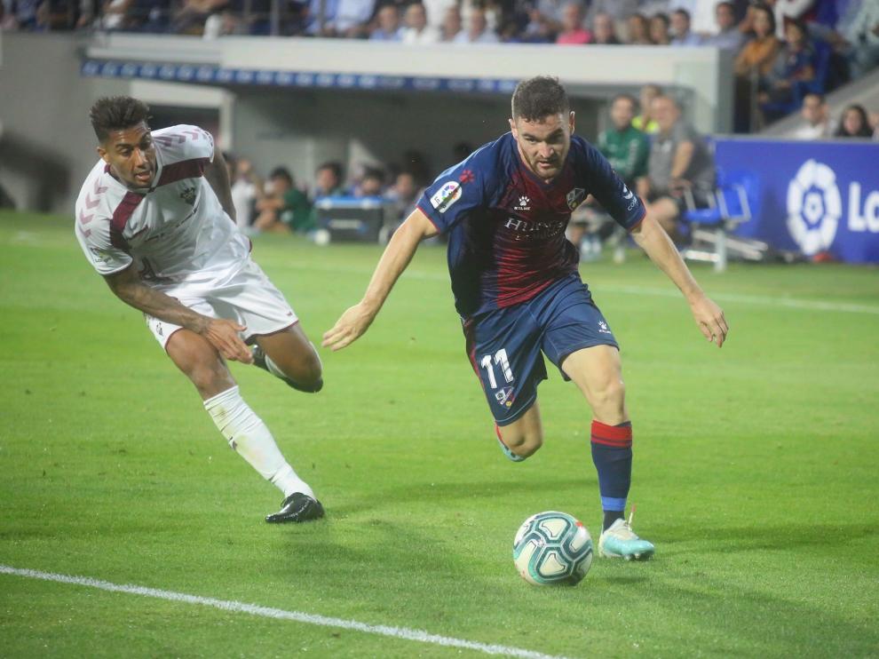 Javi Galán: "El equipo está en buena línea, sólo falta acierto"