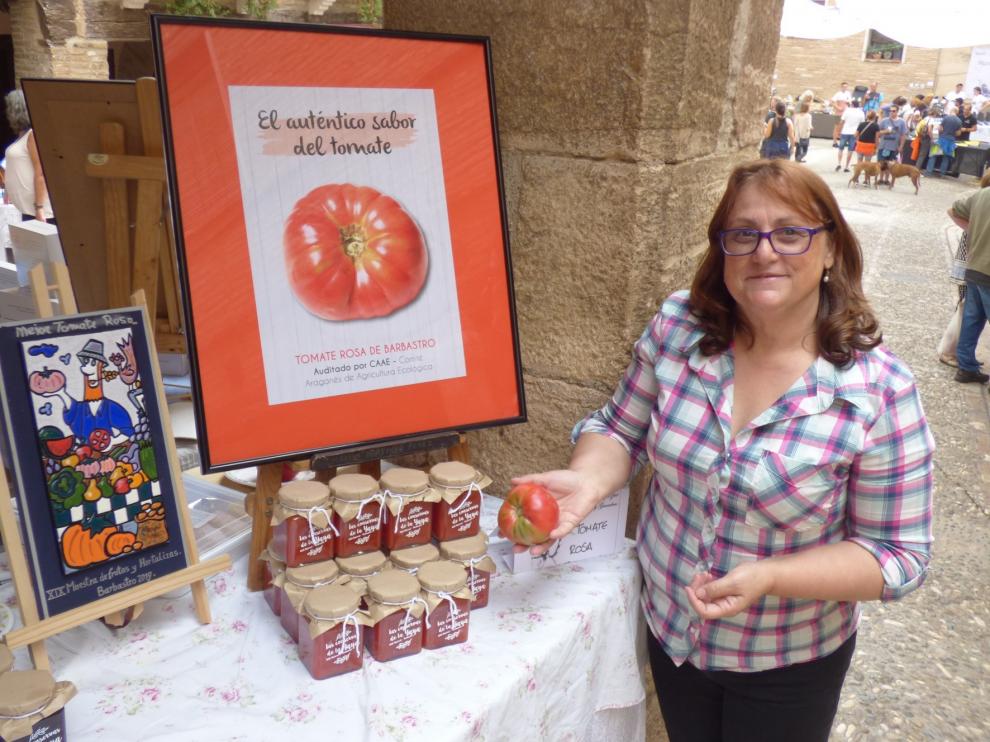 El Tomate Rosa ecológico de Barbastro triunfa en España
