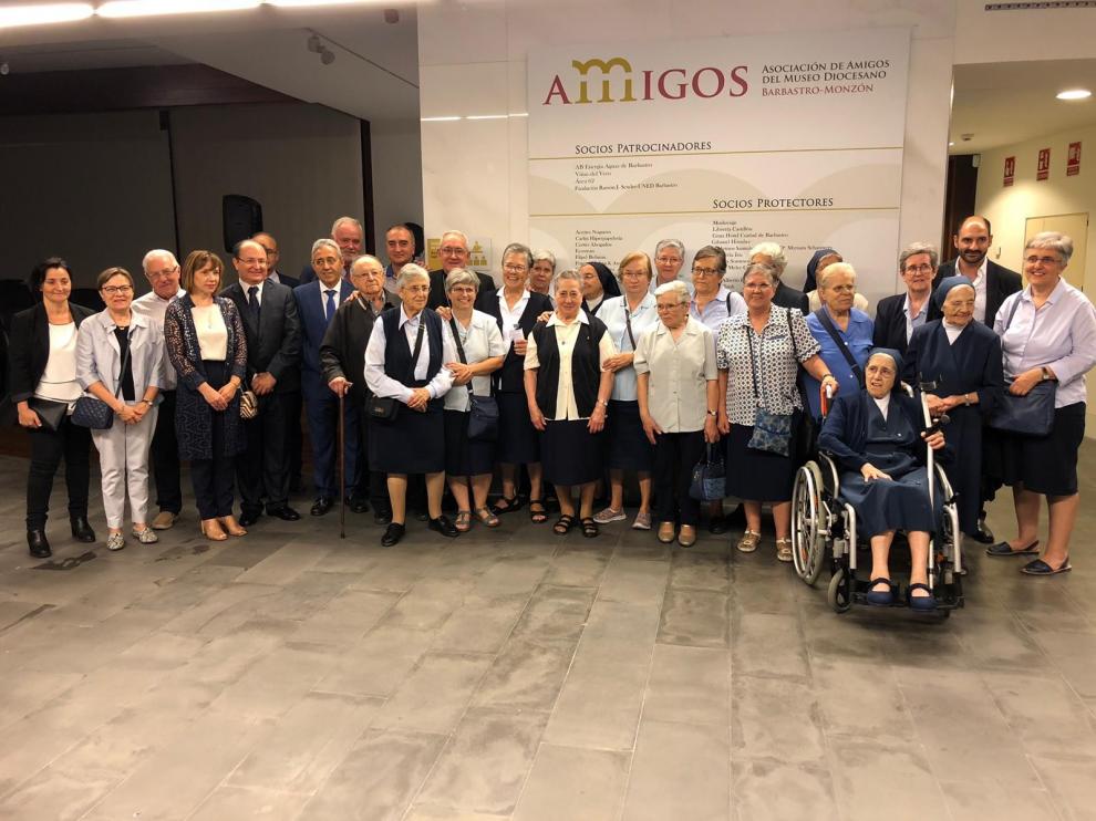 Las religiosas vicencianas de Barbastro entregan las llaves de la Residencia Casa Amparo