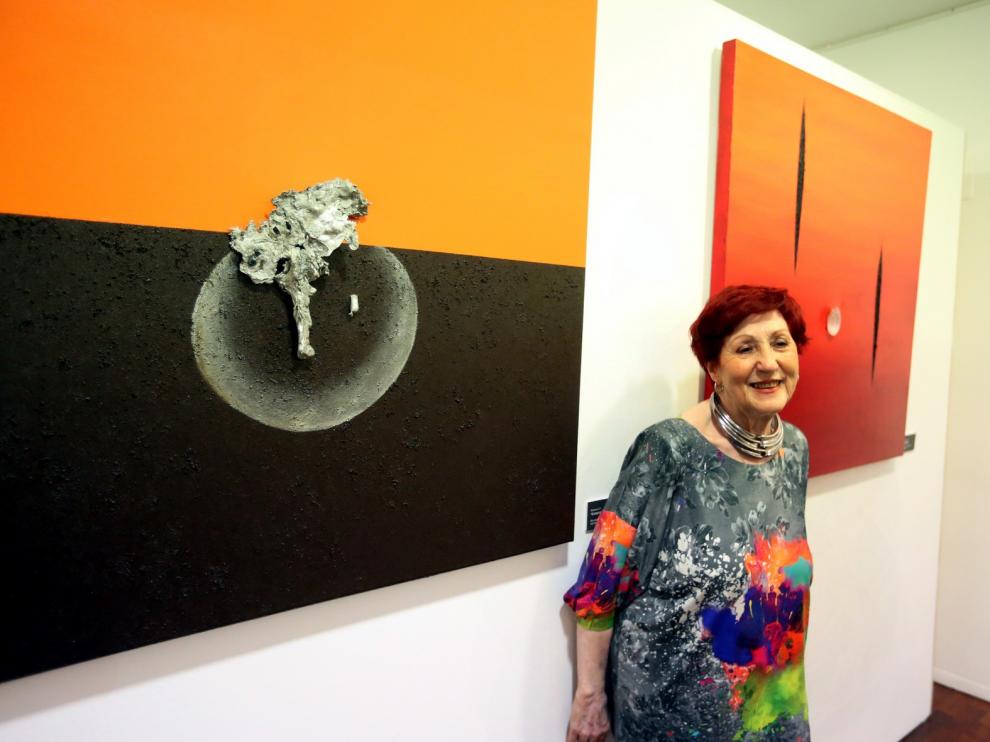 "Armonía", la abstracción con tintes orientales