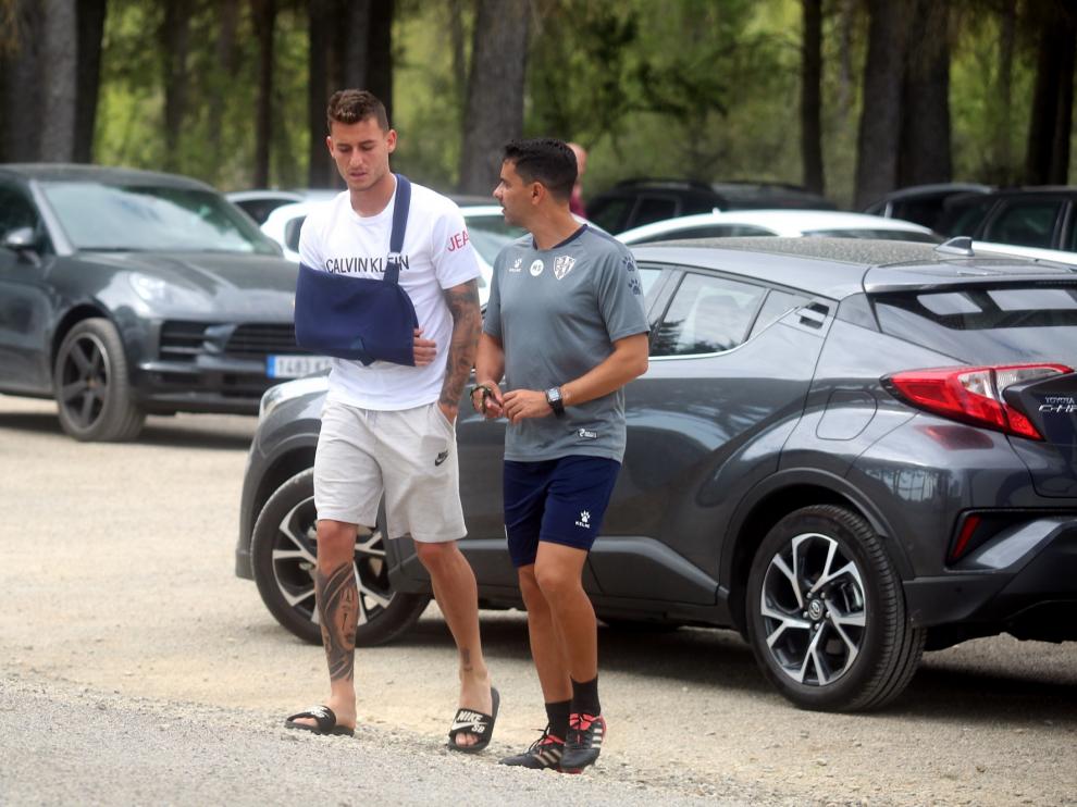 Doukouré y Dani Raba son las dos bajas por lesión del Huesca