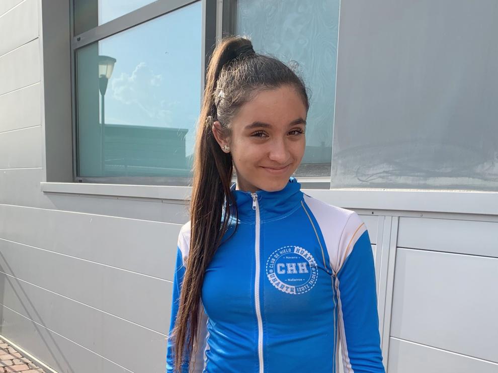 María Escrichs inicia una nueva etapa en el Club Hielo Huarte