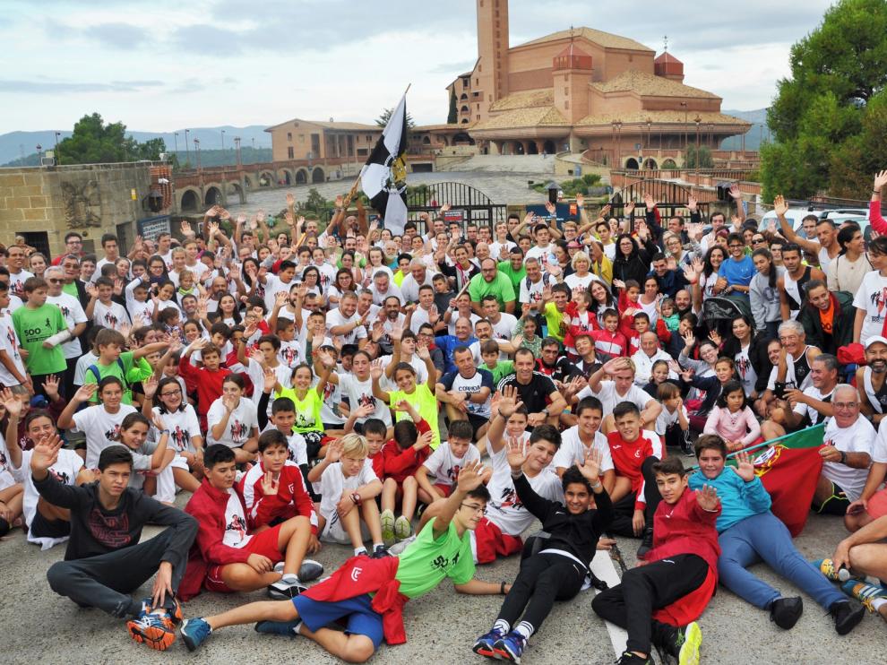 La carrera de relevos de Vallecas a Torreciudad termina con solidaridad