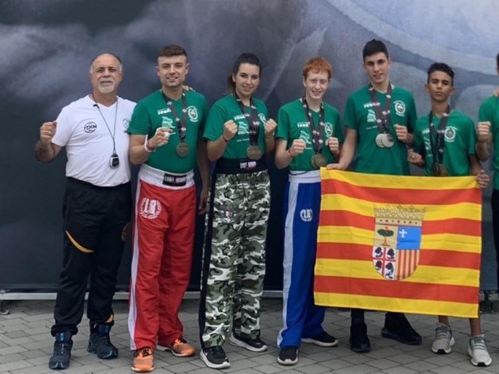 Diez medallas en el inicio de la Liga Nacional de Tatami Sport